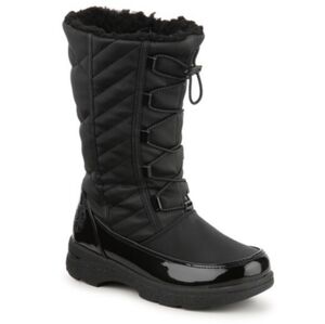 Totes Shelly Black Winter Girl's Boots